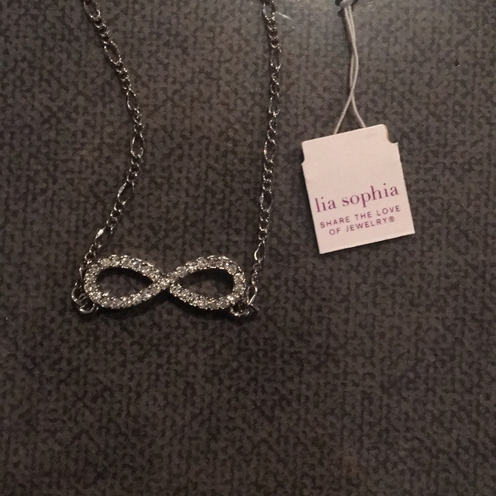 Lia Sophia infinity necklace